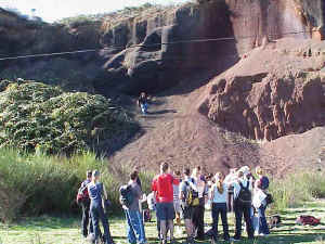 Chew Valley School, November 2001: Croscat Volcano