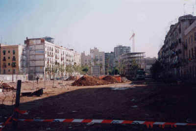 South El Raval: the creation of the new pedestrianised zone or Rambla