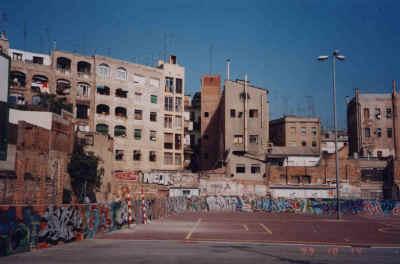 North El Raval: the site of the planned Humanities University