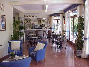 Hotel Arcadia public lounge