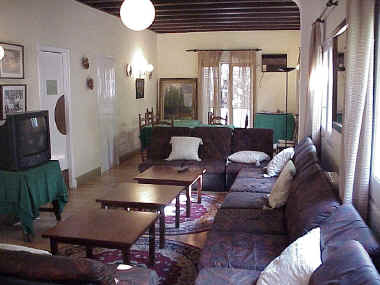 Hotel Arcadia student lounge