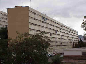 La Mina, view from the motorway